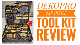 DEKOPRO 228 Piece Took Kit Review