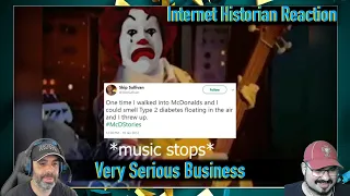 Internet Historian Reaction - Very Serious Business | POV REACTS