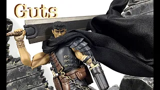 Max Factory Figma BERSERK GUTS (The Black Swordsman) Repaint Edition Action Figure Toy Review