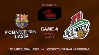 Highlights: FC Barcelona Lassa-Lokomotiv Kuban Krasnodar, Game-4