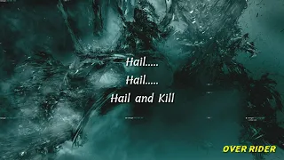 MANOWAR - Hail And Kill(Lyrics)