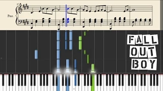 Fall Out Boy - Miss Missing You - Piano Tutorial