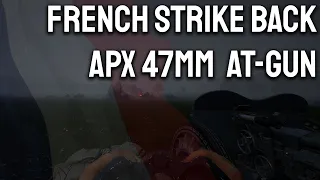 Post Scriptum - French Strike Back - APX 47mm AT Gameplay