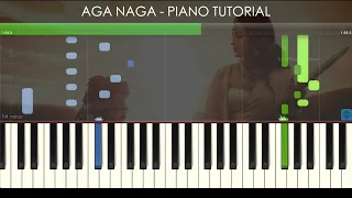 Aga Naga - PS2 - Piano/Keyboard notes - Tutorial | AR Rahman