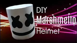 Super LIT DIY Marshmello Helmet!!!