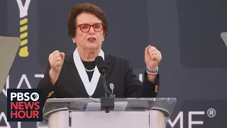 Billie Jean King reveals how a $1 contract shaped professional women's tennis