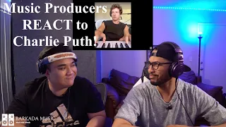 Music Producers REACT to Charlie Puth making Beats!