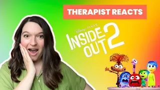 THERAPIST REACTS || INSIDE OUT 2 TRAILER || anxiety, embarrassment and envy, OH MY!!!