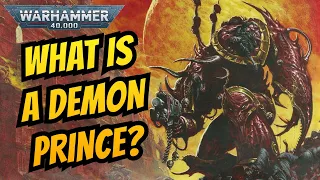 Becoming a DEMON PRINCE I 40k Lore