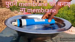 How to clean Ro membrane home repairing