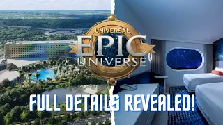 Universal Orlando Resort Reveal OPENING DATES For NEW Epic Universe Hotels!