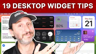 19 Tips For Using Desktop Widgets On Your Mac