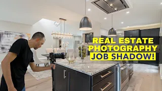 How to Shoot Real Estate Photography | JOB SHADOW!