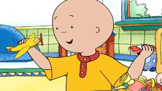 Caillou and the Toy Vehicles | Caillou Cartoon