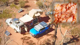 Living Off Grid to detect for Gold in Outback Australia