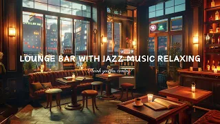 Romantic Jazz Saxophone in Luxury Bar Ambience - Soothing Background Music for Relaxing, Sleeping