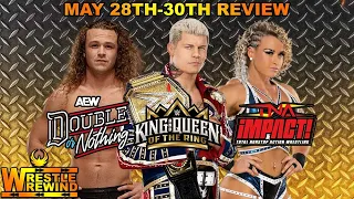 WWE NXT, AEW Dynamite, TNA Impact Review (5/30/2024) | Wrestle Wrewind