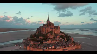 Mont Saint Michel - Cinematic drone 4K