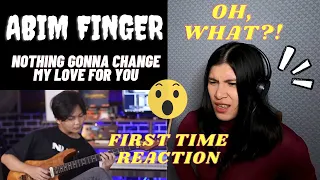 FIRST TIME REACTION - ABIM FINGER -Cover- George Benson - Nothing Gonna Change My Love For You
