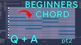 Beginners Chord Q&A 2 (Piano House Examples)