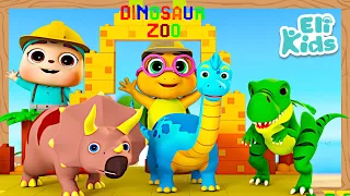 Dinosaur Zoo Song | Kindergarten Fun | Eli Kids Songs & Nursery Rhymes