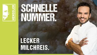 Schnelles "Mein Lieblings-Milchreis"-Rezept von Steffen Henssler