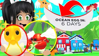 ITS HERE! OCEAN EGG UPDATE 🌊 COUNTDOWN IN ADOPT ME (roblox)