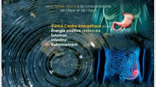 3ème chakra Ondes positives  Estomac Intestins Ballonnements - 432 Hz