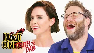 Seth Rogen and Charlize Theron Play Truth or Dab | Hot Ones