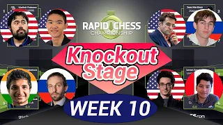 Rapid Chess Championship 2022 | WEEK 10 - Knockout | Chess.com | 17/04/22