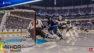 NHL 22 Coyotes Down Jets! Arizona Coyotes vs Winnipeg Jets 4K60FPS! PS5 Gameplay