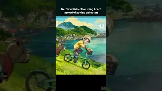 Netflix criticised for using AI art instead of paying animators