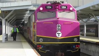 Boston MA Commuter trains | Fast MBTA action