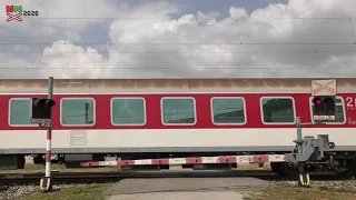 Železničné priecestie Gáň #2 (SK) - 1.8.2018 / Železniční přejezd / Railroad crossing