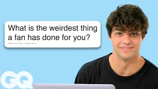 Noah Centineo Replies to Fans on the Internet | Actually Me | GQ