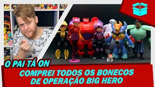 COMPREI TODOS OS BONECOS DE OPERAÇÃO BIG HERO | BANDAI / SUNNY BRINQUEDOS | #ESFERATOY