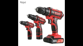 Cordless electric drill 12V 16.8V 36V Electric screwdriver