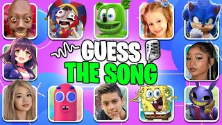 Guess Meme & Who's Singing🎤🎵🔥| Lay Lay, King Ferran, Salish Matter, Gegagedigedagedago, Elsa, Mario