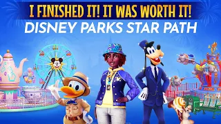 DISNEY Dreamlight Valley. I FInished Disney Parks Star Path. DON'T IGNORE IT! It's So Worth It!