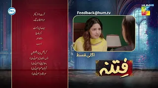 Fitna - Episode 40 Teaser - [ Sukaina Khan & Omer Shahzad ] - HUM TV