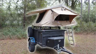 My Overland Trailer Build - DIY Camping Trailer Walkaround