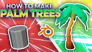 How To Make A Palm Tree In Blender Tutorial