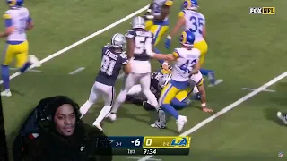 ReignReacts - Dallas Cowboys vs LA Rams HIGHLIGHTS l Week 5 2022