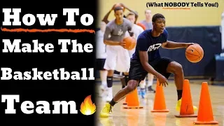 HOW TO MAKE THE BASKETBALL TEAM - Tips for Basketball Tryouts