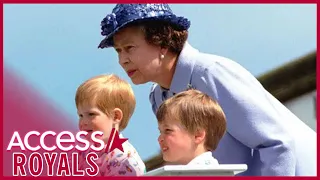 Queen Elizabeth’s Bond w/ Prince Harry & Prince William