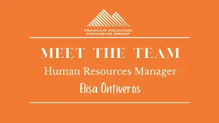 Meet The Team || Human Resources Manager ||