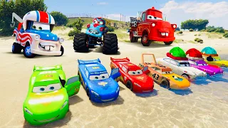 Crazy Track - Race All Disney Cars Lightning McQueen & Francesco and Friends Disney Pixar Cars 3