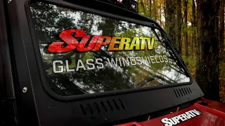 SuperATV Glass Windshields for UTV's