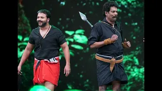 Amma Mazhavillu I Shajipappan and Pulimurugan shares the stage I Mazhavil Manorama