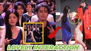 Dating!!!!Dylan Wang And Zhao Lusi Sweet Interaction at Weibo Night Has sparked Rumors
